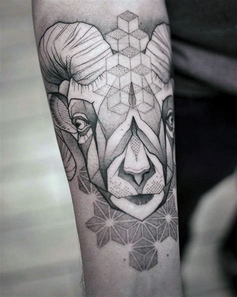 ram tattoo|100 Ram Tattoo Designs for Men